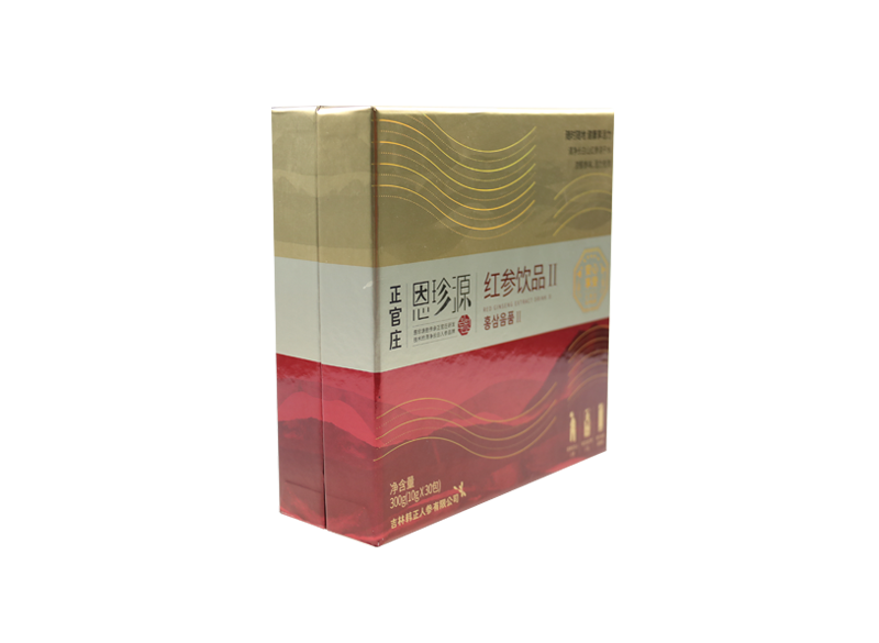 正官莊(zhuang)紅蓡(shen)飲品(pin)Ⅱ包裝(zhuang)盒